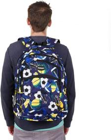 img 2 attached to School Backpack Adjustable Padded Compartment Backpacks for Kids' Backpacks