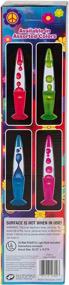 img 1 attached to Mesmerizing Blue Glow! Discover the My Groovy Light 13.5 Inch Tabletop Lava Lamp