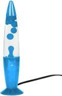 mesmerizing blue glow! discover the my groovy light 13.5 inch tabletop lava lamp логотип