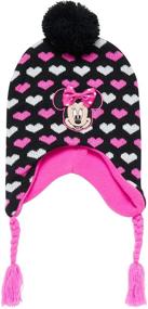 img 3 attached to ❄️ Disney Minnie Winter Mitten for Toddlers - Essential Cold Weather Accessories