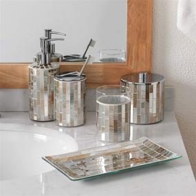 img 2 attached to KMwares Vertical Decorative Bathroom Accessories