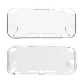 img 1 attached to 🎮 [Updated] Fyoung Soft TPU Cover Case for Nintendo Switch Lite - Clear Protective Grip Case for Nintendo Switch Lite 2019 - Enhanced SEO