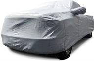 🚗 high performance all weatherproof ultrashield car cover - custom fit for chevy silverado 3500 crew cab 8ft long bed dually drw truck logo