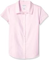 amazon essentials sleeve uniform oxford girls' clothing logo