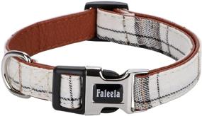 img 1 attached to Faleela Soft and Comfy Bowtie Dog Collar - Detachable, Adjustable, and Stylish Collar for Small, Medium, and Large Pets