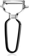 🥕 efficient stainless steel vegetable peeler: perfect for potatoes, fruits & veggies logo