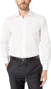 img 3 attached to Amazon Brand Buttoned Xtra Slim Spread Collar Men's Clothing