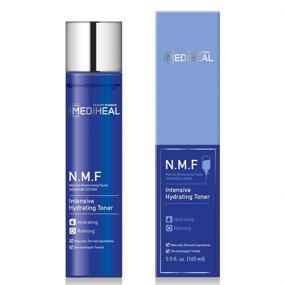 img 4 attached to 🌊 [US Exclusive Edition] - N.M.F Intensive Hydrating Toner: Ultra Hydration and Soothing Boost for Dry and Rough Skin, 5.5 fl oz