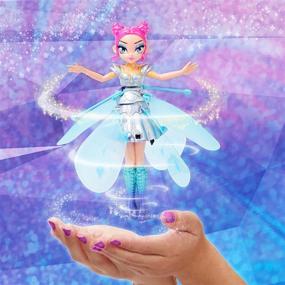 img 1 attached to Hatchimals 6061661 Egg Flying Pixie Crystal PopStar GML: Experience Enchanting Flight and Musical Magic!