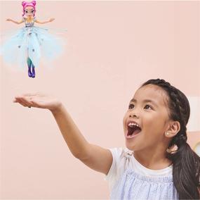 img 3 attached to Hatchimals 6061661 Egg Flying Pixie Crystal PopStar GML: Experience Enchanting Flight and Musical Magic!