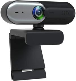 img 4 attached to Crystal Clear AutoFocus 1080p HD Webcam with Privacy Shutter and Integrated Microphone - Perfect Pro PC Web Camera