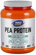 🏋️ now sports nutrition, unflavored 2-pound pea protein powder with fast 24 g absorption logo