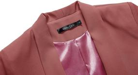 img 1 attached to 👩 Urban CoCo Women's Office Blazer - Premium Women's Clothing for Suiting & Blazers