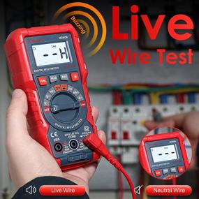 img 1 attached to 🔌 AstroAI M2K0R Digital Multimeter: AC/DC Voltmeter & Auto Ranging Tester; Measures Voltage, Current, Capacitance; Tests Live Wire & Continuity