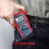 🔌 astroai m2k0r digital multimeter: ac/dc voltmeter & auto ranging tester; measures voltage, current, capacitance; tests live wire & continuity logo