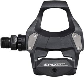 img 2 attached to 🚴 SHIMANO Unisex PD-RS500 SPD-SL Road Bike Pedal: Sleek Black Design for Adults