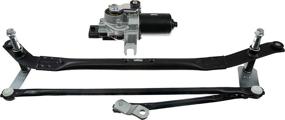 img 4 attached to 🚘 APDTY Windshield Wiper Transmission Linkage & Motor Assembly - Includes Intermittent Control - Replacement for 20907861, 25895883, 22711011, 22711010