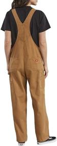 img 1 attached to Dickies Womens Overall Medium Stonewash Women's Clothing