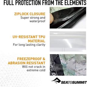 img 2 attached to 🗺️ Ultimate Waterproof Guide Map Case by Sea To Summit: Protect Your Maps in Any Outdoor Adventure