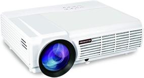 img 3 attached to 📽️ HD Video/1080P Movie Outdoor/Office/Home Portable Projector by PRAVETTE - Enhance Your Viewing Experience