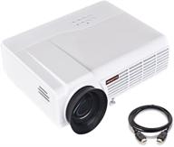 📽️ hd video/1080p movie outdoor/office/home portable projector by pravette - enhance your viewing experience logo