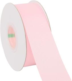 img 4 attached to 🎀 25 Yards of 1.5" Wide Solid Grosgrain Ribbon (117-Light Pink) by Ribbonitlux - Perfect for Gift Wrapping, Party Decor, Sewing, Wedding, Craft