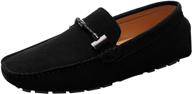 jamron elegant loafers moccasin slippers: stylish men's shoes with unmatched comfort logo