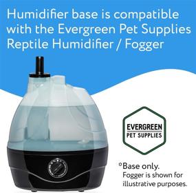 img 1 attached to 🦎 Evergreen Pet Supplies Reptile Humidifier Base - Perfect Replacement for Reptile Fogger - Versatile Solution for Reptiles, Amphibians & Herps