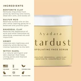 img 1 attached to Ayadara Stardust Blackhead Bentonite Rhassoul