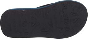 img 1 attached to Quiksilver Sandal Black Carver Print