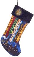 🧦 hogwarts harry potter christmas holiday stocking by kurt adler logo