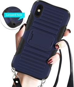 img 1 attached to E-Tree Crossbody Lanyard Case For IPhone Xs Max (6