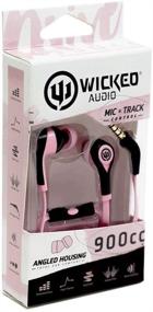 img 2 attached to 🎧 Наполните свой плейлист энергией с наушниками Wicked Audio Drive 900cc в розовом цвете - Улучшенный бас для незабываемого звукового опыта!