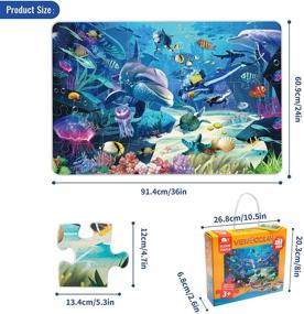 img 1 attached to 🧜 Enchanting Underwater Children Recognition Kit Enhances Coordination Skills