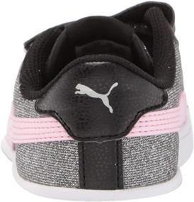 img 2 attached to 👟 Блеск гламура и удобство с детскими кроссовками PUMA Unisex-Child Smash 2 Hook and Loop.