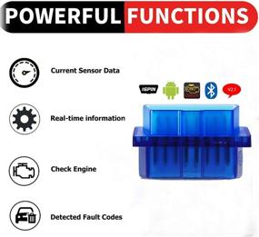 img 3 attached to CARXtruck Scanner Bluetooth Diagnostic Interface Tools & Equipment