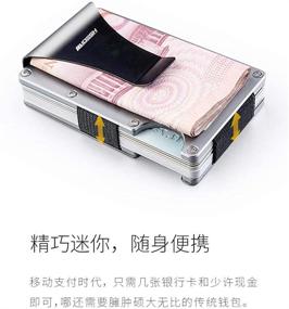 img 2 attached to MAIDESH Aluminum Wallet Minimalist Blocking