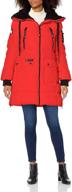 canada weathergear womens long puffer logo