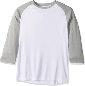 img 1 attached to 👕 White Men's Hanes Sport Performance Baseball Apparel