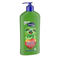 🍓 suave kids strawberry 2 in 1 shampoo & conditioner (2 pack) - 18 oz with easy pump dispenser logo