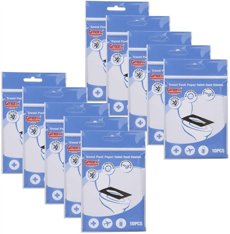 gmark disposable toilet covers flushable 로고