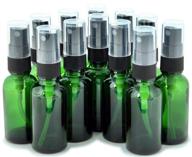 vivaplex green glass bottles sprayers logo