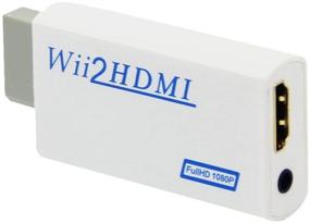 img 4 attached to Wii to HDMI Converter by SOUTHSKY - Supports All Wii Display Modes, 3.5mm Audio, Full HD Output at 1080p/720P, Upscaling Adapter