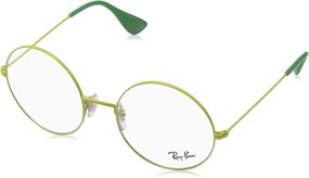 img 4 attached to Ray Ban RX6392 Eyeglasses Yellow 53Mm