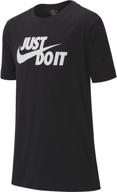 👕 динамичная одежда для мальчиков: футболка nike sportswear graphic короткий рукав придает стиль и функциональность. логотип