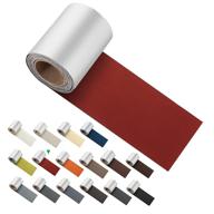 🔴 ilfori leather repair patch tape - strong adhesion self adhesive vinyl & leather kit for couch, car seats, boat seats, sofa, upholstery - red bonded leather repair roll (3x60 inch) logo