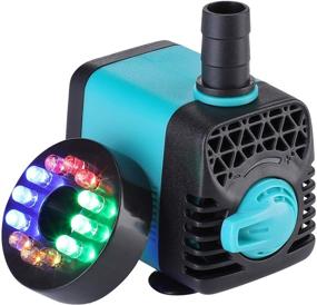 img 4 attached to KEDSUM Submersible Fountain Aquarium Hydroponics Fish & Aquatic Pets and Aquarium Pumps & Filters