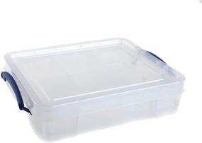 img 1 attached to Really Useful Storage Litre Clear Storage & Organization