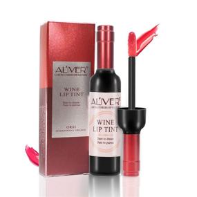img 1 attached to 💄 Long-Lasting Waterproof Lip Tint Set - 6 Color Wine Lip Stains: Matte Lipstick, Lip Gloss, Lip Stain Kit