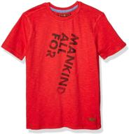 stylish and comfortable 7 for all mankind kids' short sleeve t-shirt logo